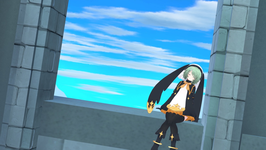 【40アバター対応】ハルモニアシスター【PB対応】