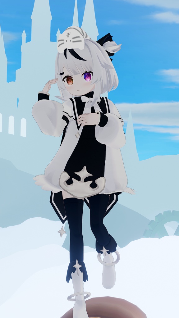 【40アバター対応】ハルモニアシスター【PB対応】