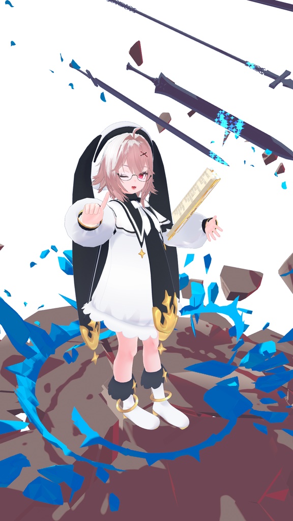 【40アバター対応】ハルモニアシスター【PB対応】