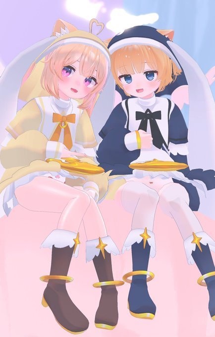 【40アバター対応】ハルモニアシスター【PB対応】