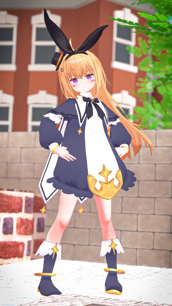 【40アバター対応】ハルモニアシスター【PB対応】