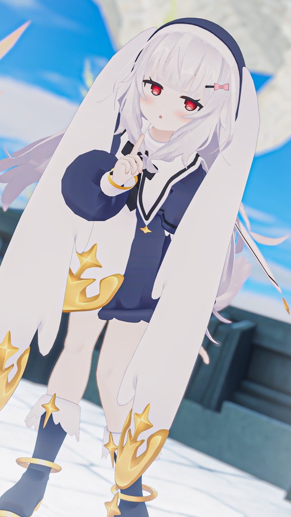 【40アバター対応】ハルモニアシスター【PB対応】