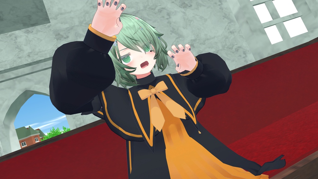 【40アバター対応】ハルモニアシスター【PB対応】