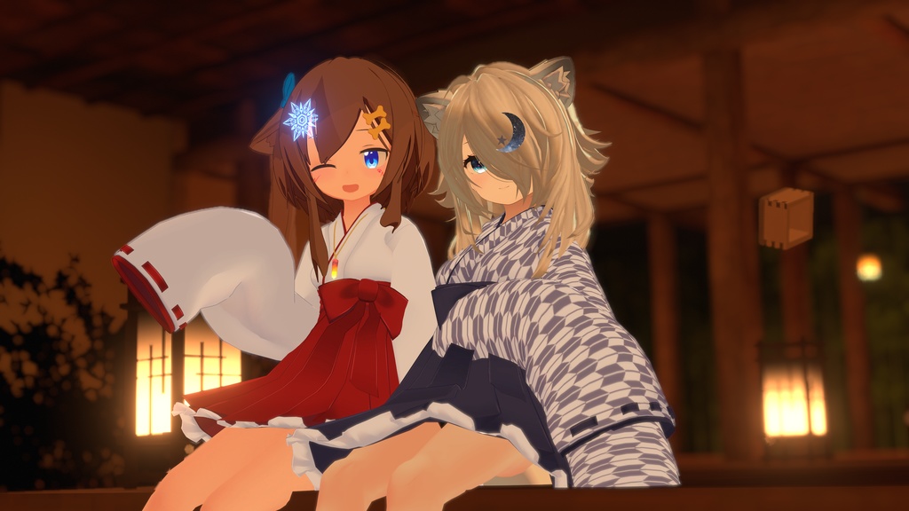 【42アバター対応】こうめちゃん巫女服【PB対応】