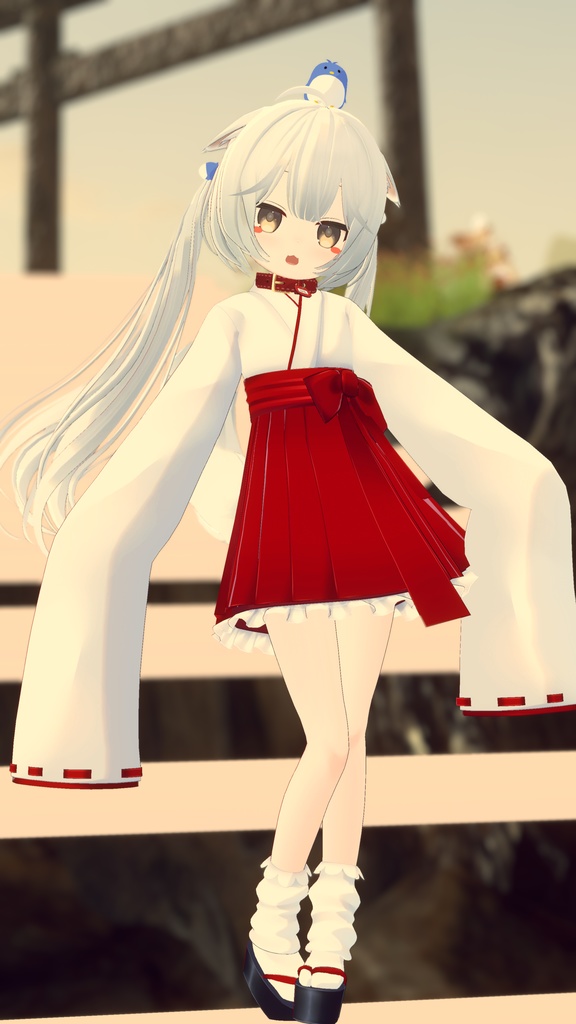 【42アバター対応】こうめちゃん巫女服【PB対応】