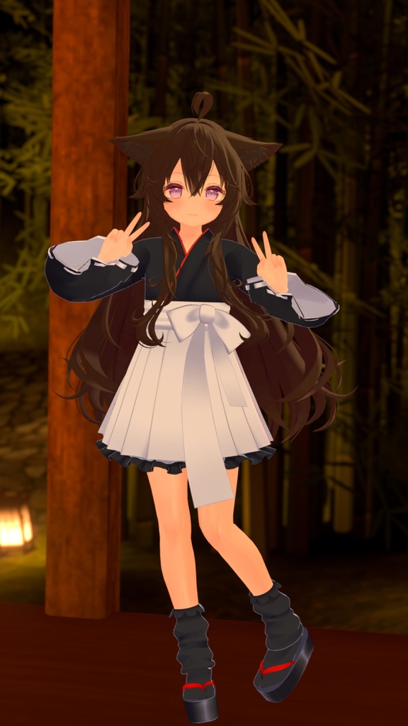 【42アバター対応】こうめちゃん巫女服【PB対応】