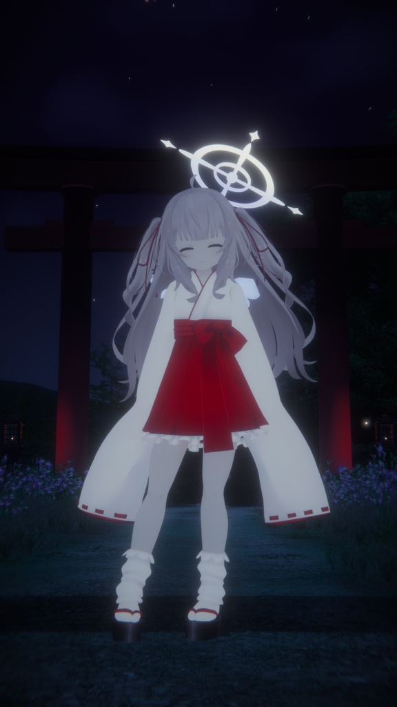 【42アバター対応】こうめちゃん巫女服【PB対応】