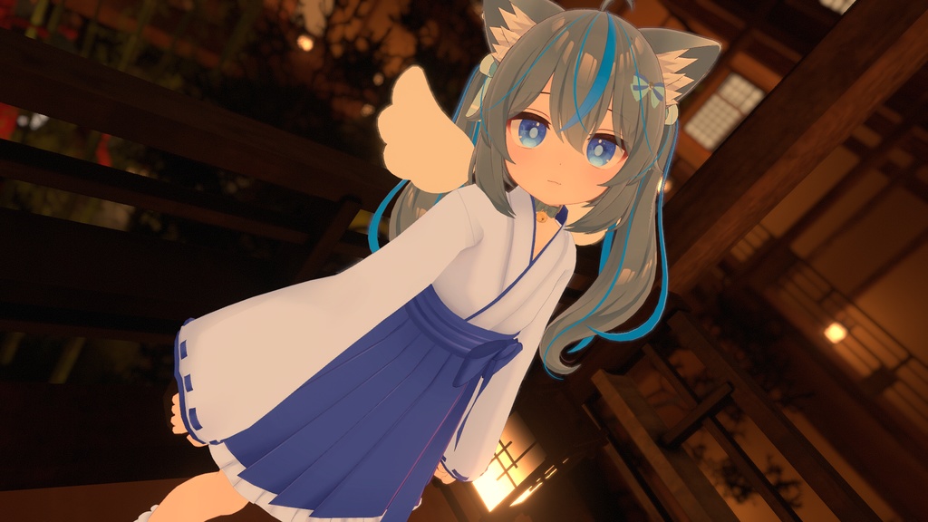 【42アバター対応】こうめちゃん巫女服【PB対応】