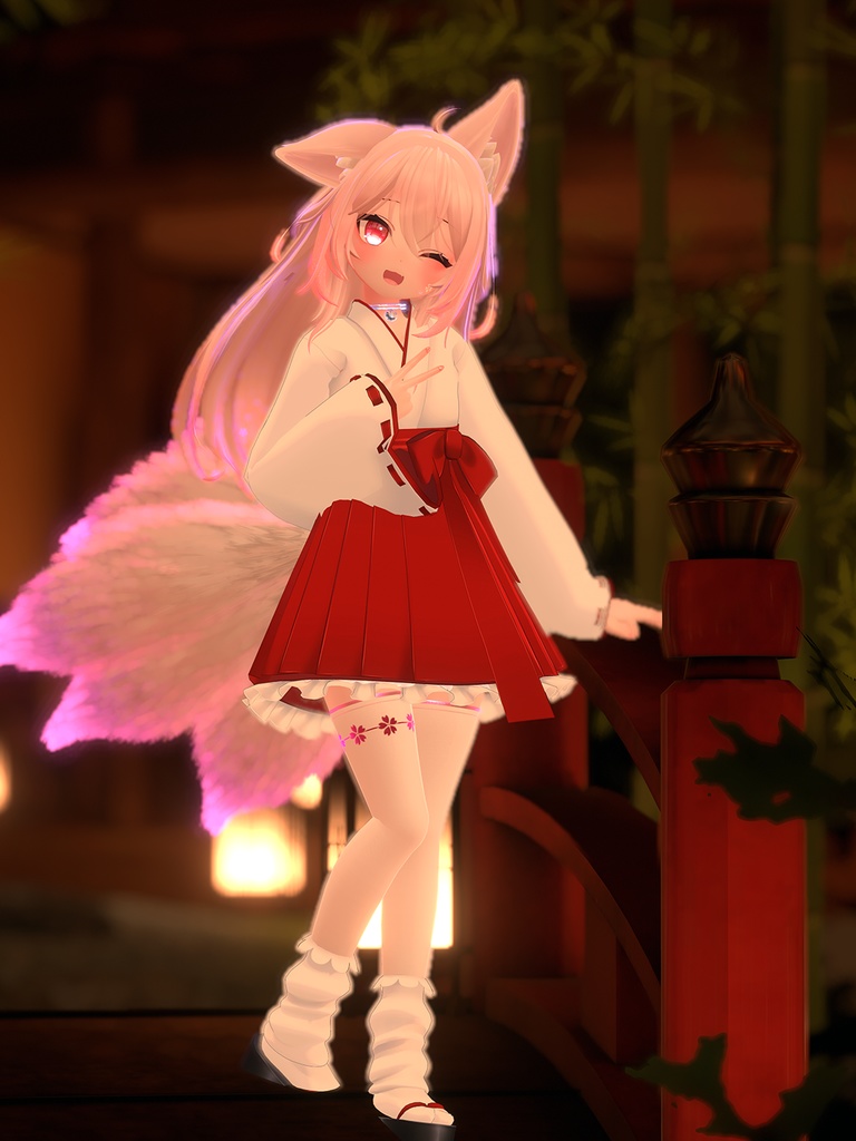 【42アバター対応】こうめちゃん巫女服【PB対応】