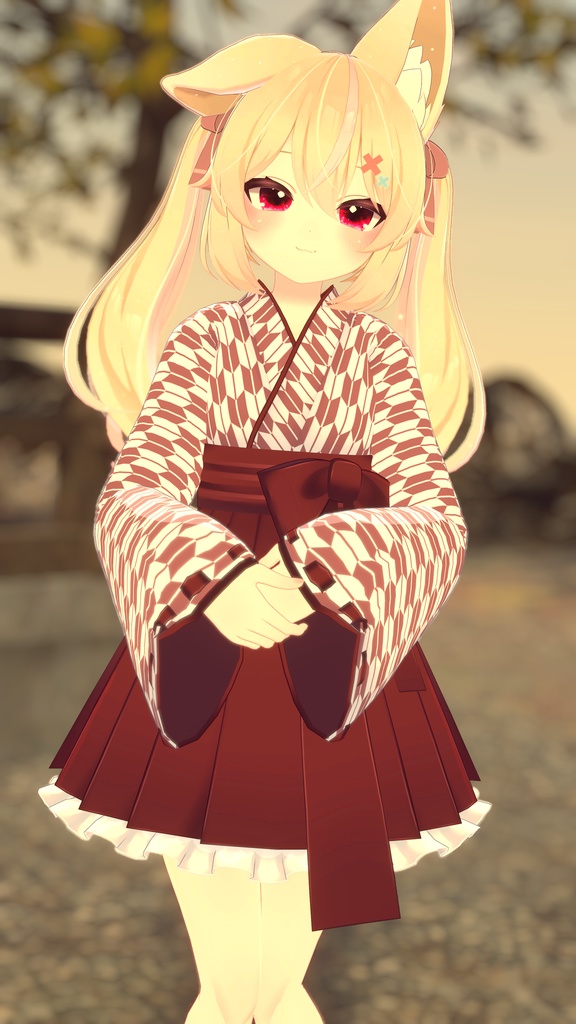 【42アバター対応】こうめちゃん巫女服【PB対応】