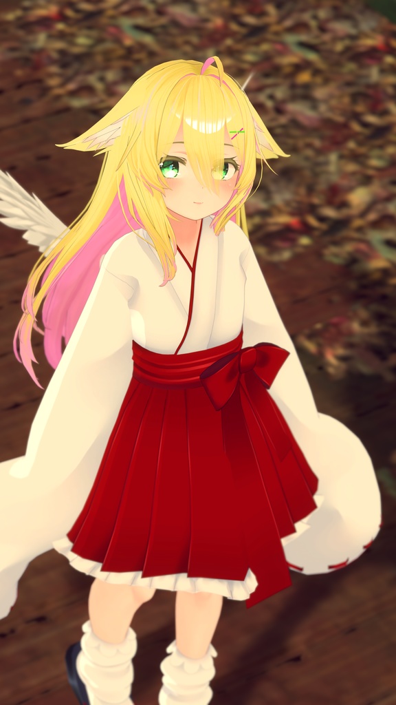 【42アバター対応】こうめちゃん巫女服【PB対応】