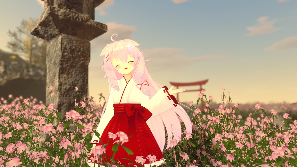 【42アバター対応】こうめちゃん巫女服【PB対応】