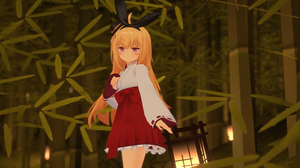 【42アバター対応】こうめちゃん巫女服【PB対応】