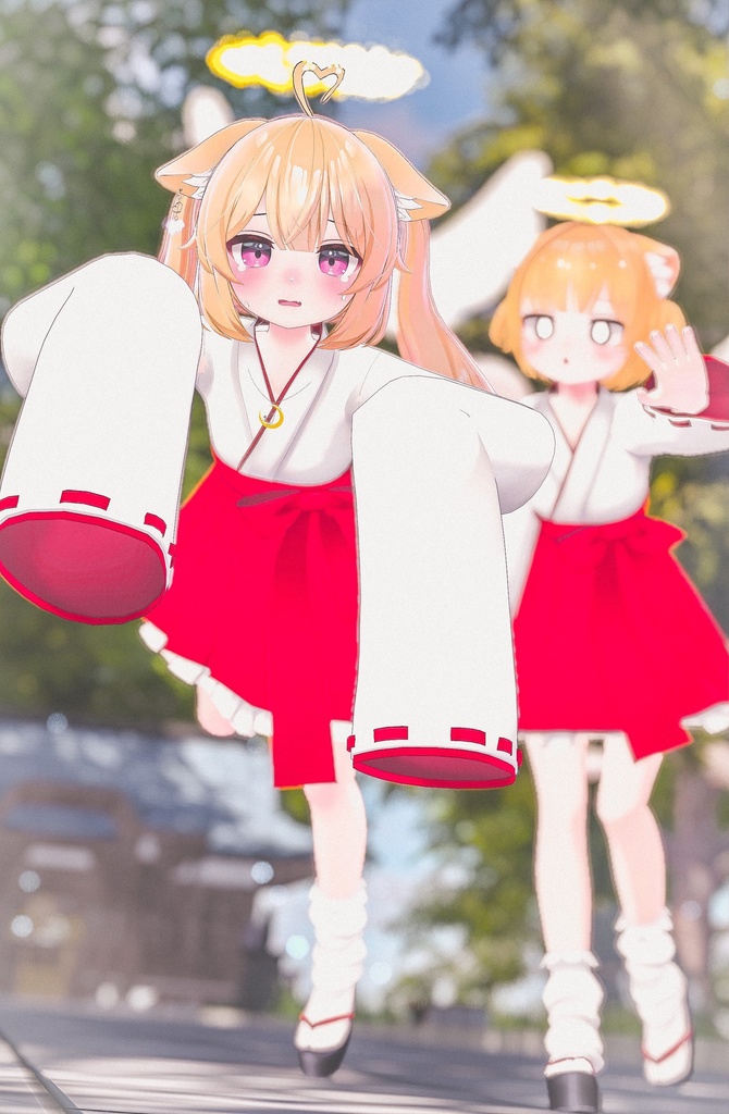 【42アバター対応】こうめちゃん巫女服【PB対応】