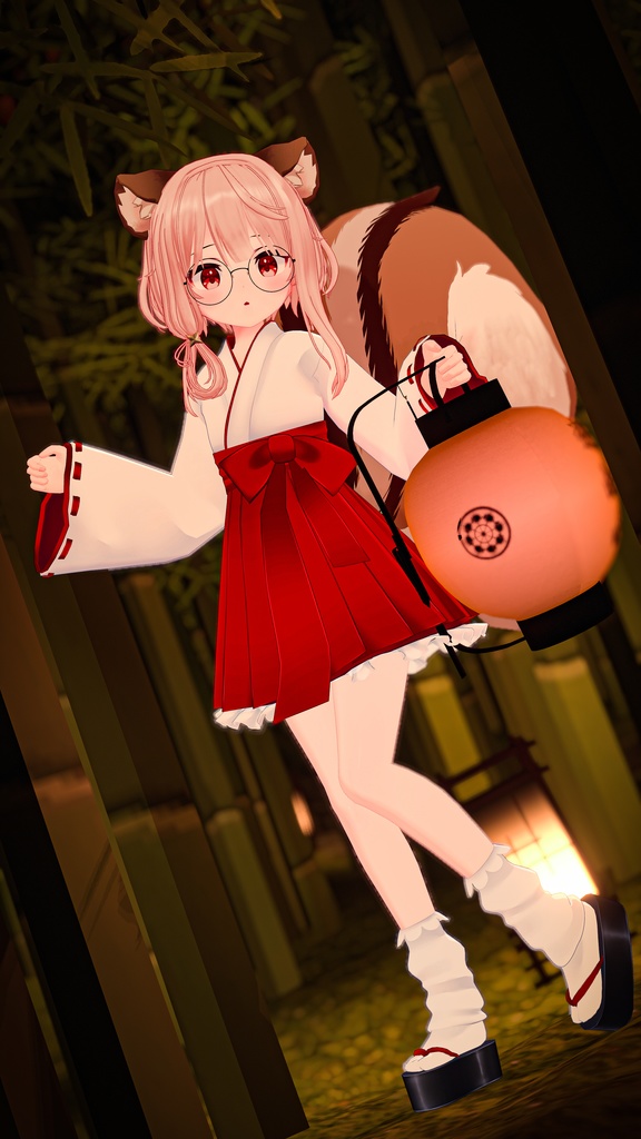 【42アバター対応】こうめちゃん巫女服【PB対応】