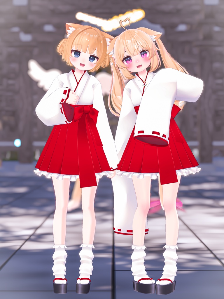 【42アバター対応】こうめちゃん巫女服【PB対応】