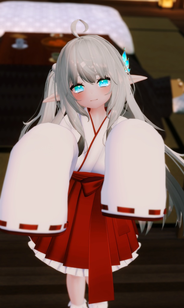 【42アバター対応】こうめちゃん巫女服【PB対応】