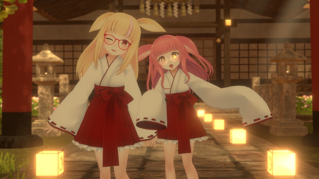 【42アバター対応】こうめちゃん巫女服【PB対応】