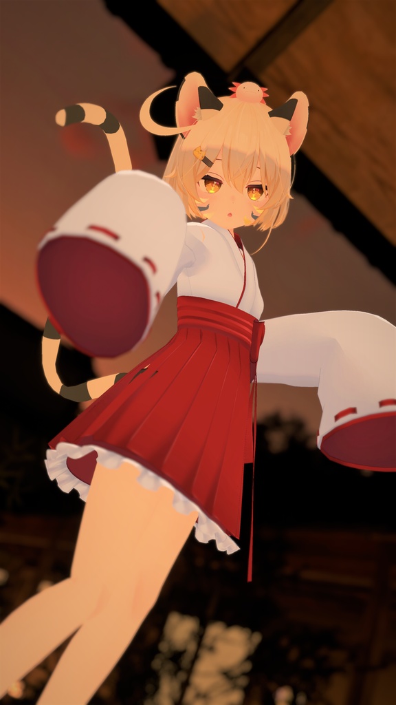 【42アバター対応】こうめちゃん巫女服【PB対応】