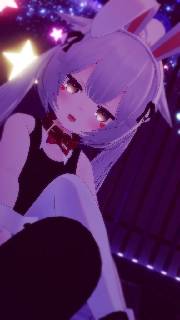 スク水ばにー【りあちゃん、ちとちゃん、カリンちゃん対応】