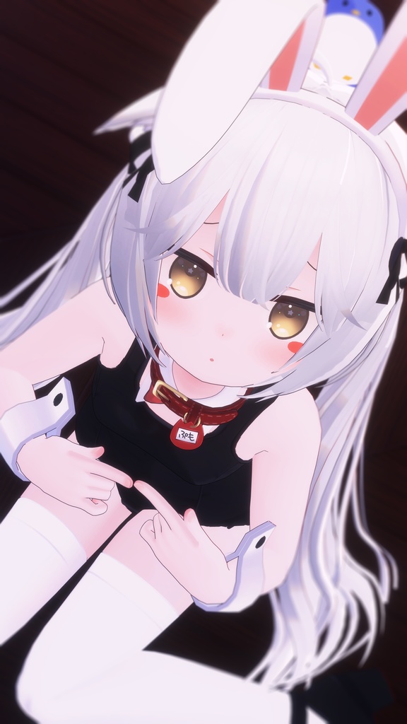 スク水ばにー【りあちゃん、ちとちゃん、カリンちゃん対応】