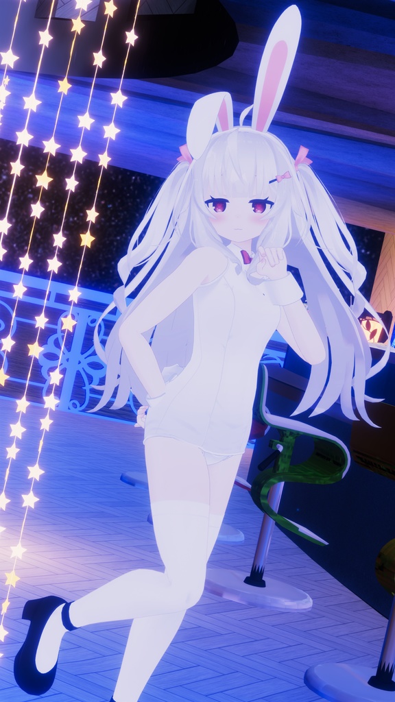 スク水ばにー【りあちゃん、ちとちゃん、カリンちゃん対応】