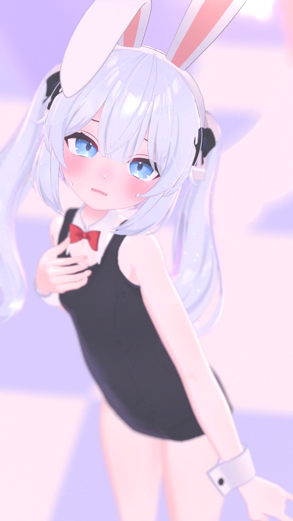 スク水ばにー【りあちゃん、ちとちゃん、カリンちゃん対応】