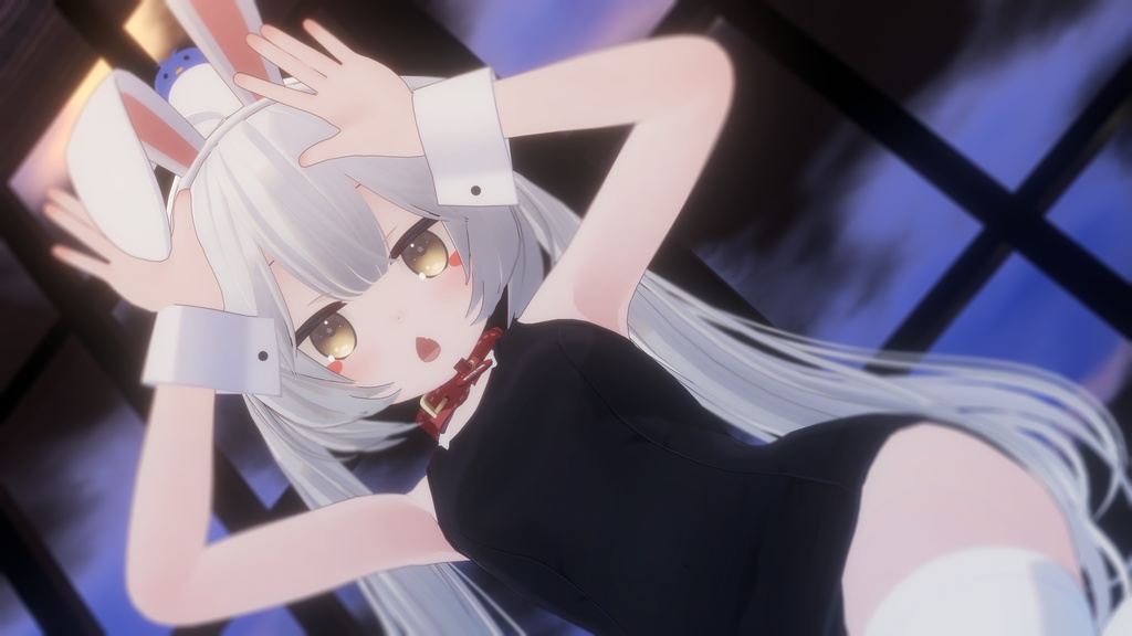 スク水ばにー【りあちゃん、ちとちゃん、カリンちゃん対応】