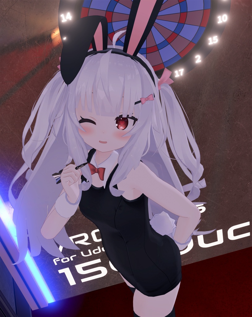 スク水ばにー【りあちゃん、ちとちゃん、カリンちゃん対応】