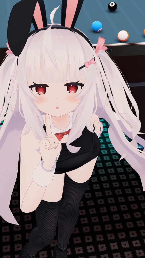 スク水ばにー【りあちゃん、ちとちゃん、カリンちゃん対応】