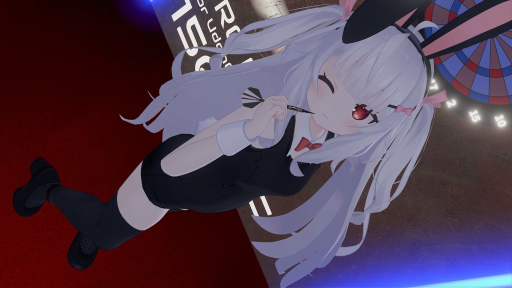 スク水ばにー【りあちゃん、ちとちゃん、カリンちゃん対応】