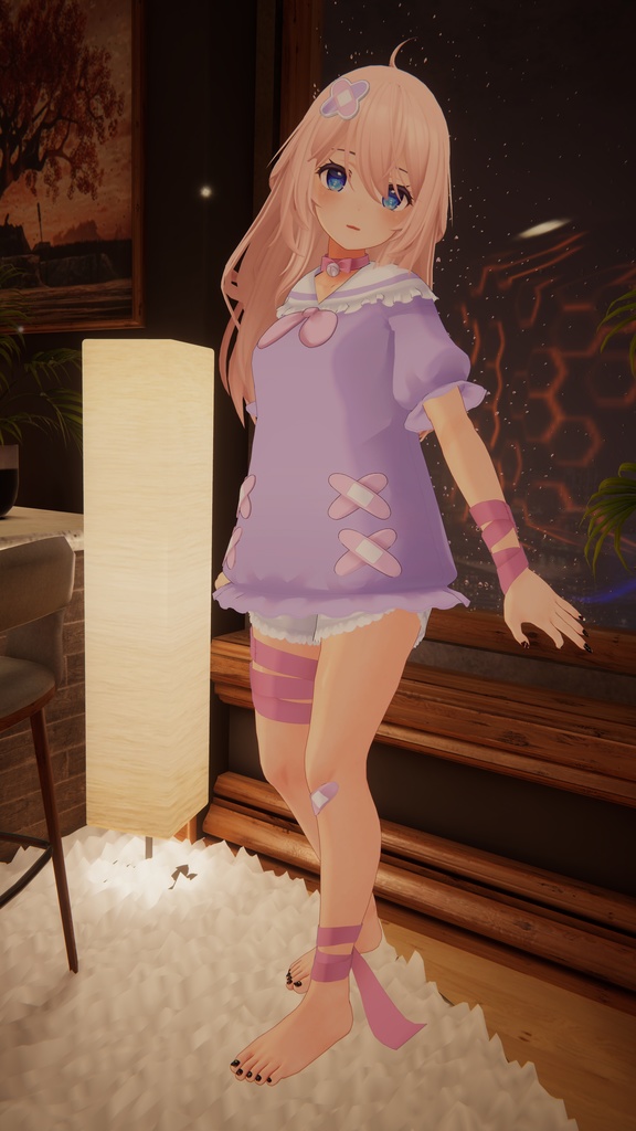 【40アバター対応】ぺいんるーむうぇあ【PB対応】