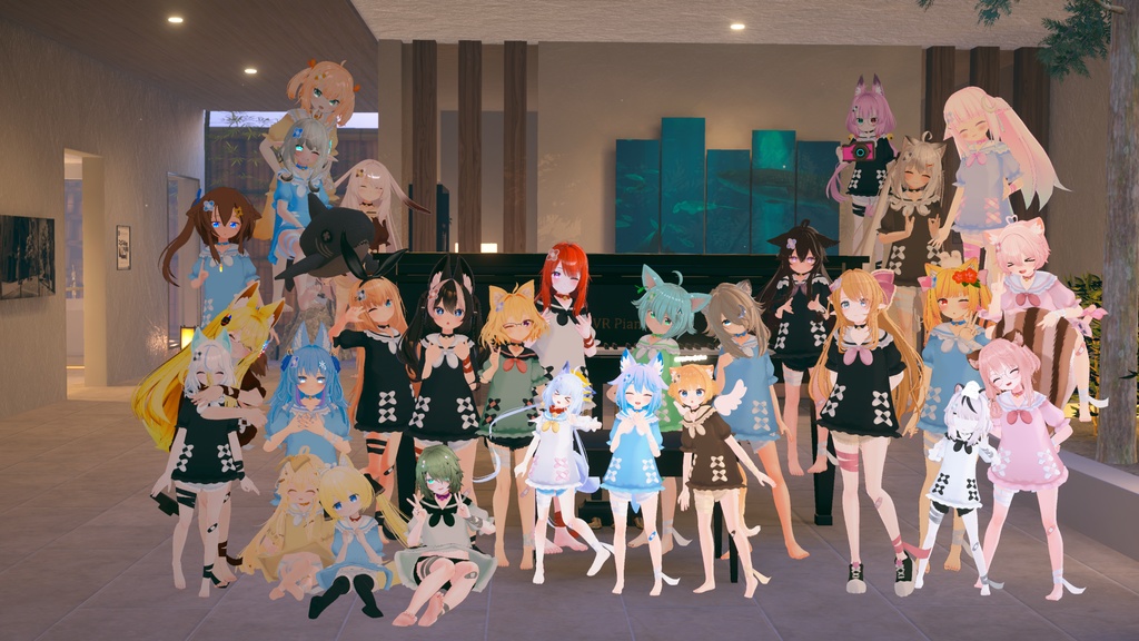 【40アバター対応】ぺいんるーむうぇあ【PB対応】