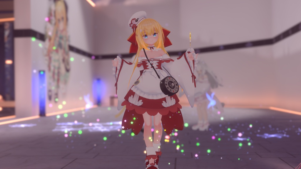 【43アバター対応】サクラメイド【パーティクル付き】