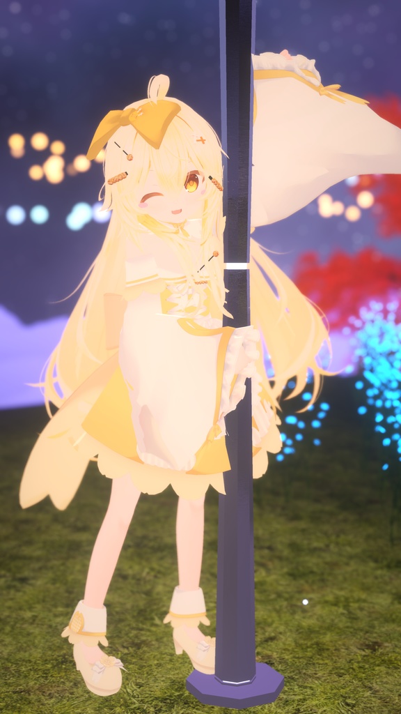 【43アバター対応】サクラメイド【パーティクル付き】