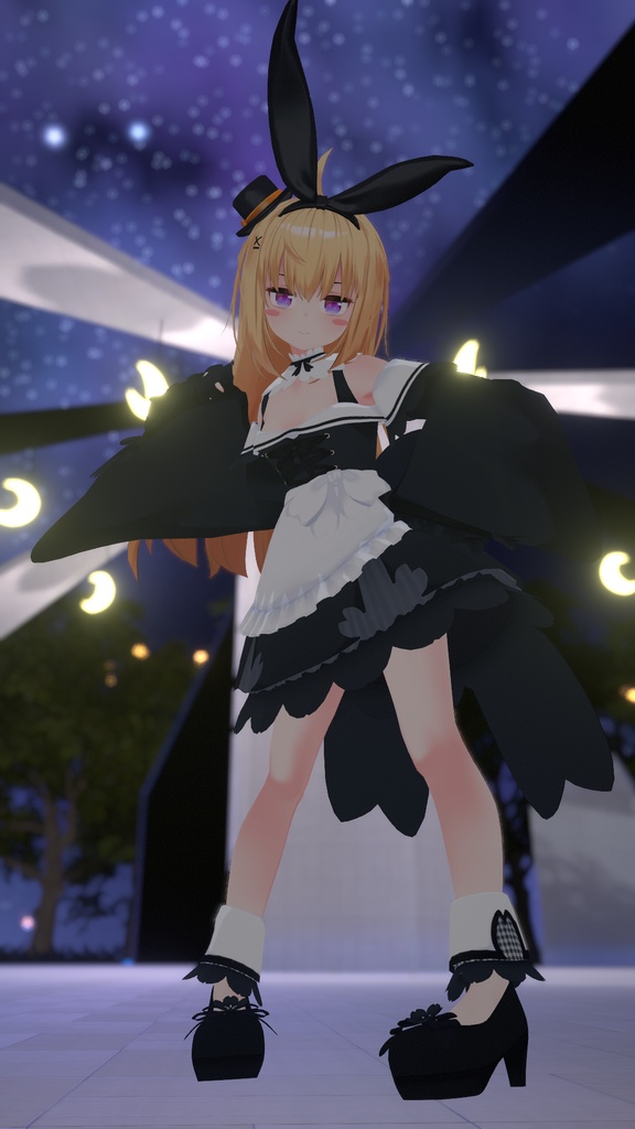 【43アバター対応】サクラメイド【パーティクル付き】