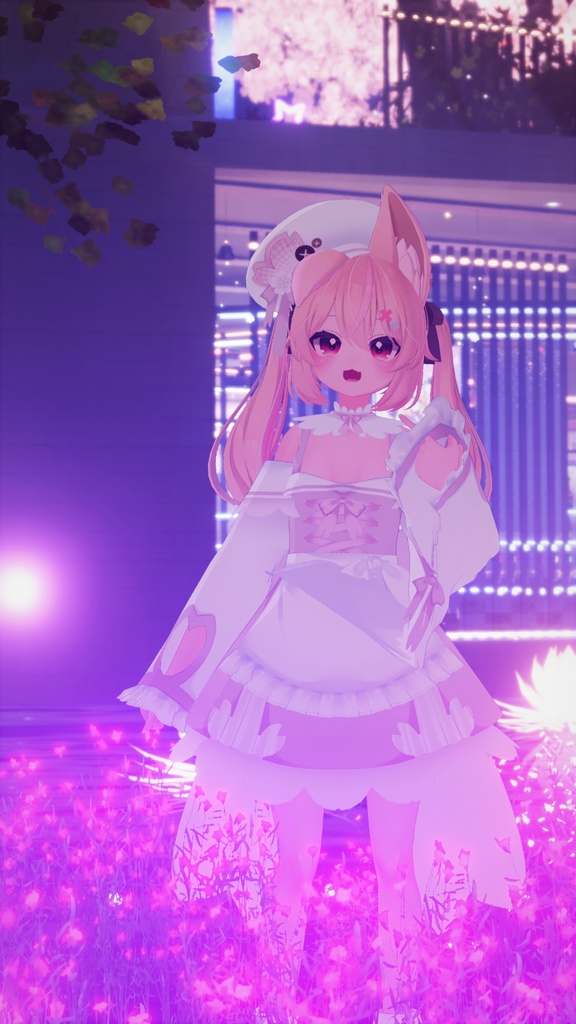 【43アバター対応】サクラメイド【パーティクル付き】