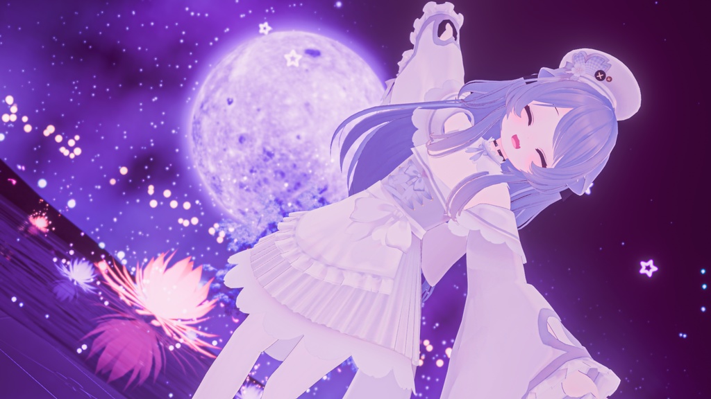 【43アバター対応】サクラメイド【パーティクル付き】