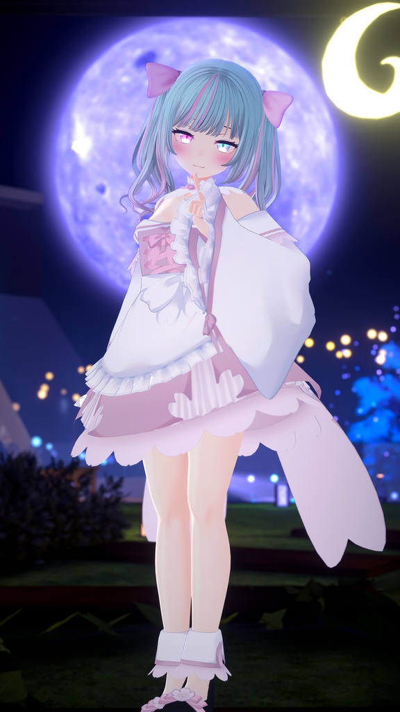 【43アバター対応】サクラメイド【パーティクル付き】