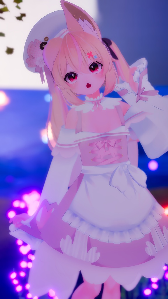 【43アバター対応】サクラメイド【パーティクル付き】