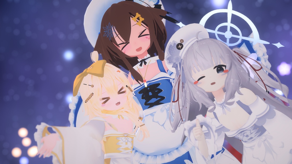 【43アバター対応】サクラメイド【パーティクル付き】