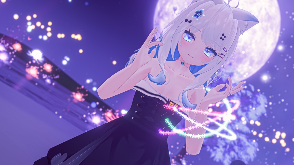 【43アバター対応】サクラメイド【パーティクル付き】