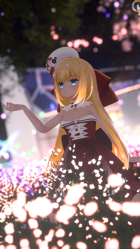 【43アバター対応】サクラメイド【パーティクル付き】