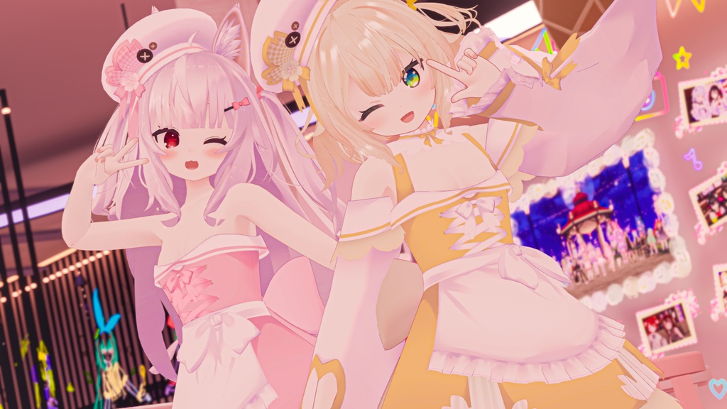 【43アバター対応】サクラメイド【パーティクル付き】