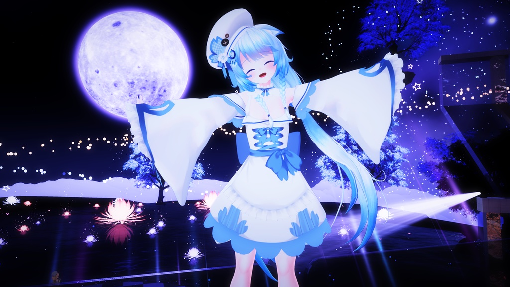 【43アバター対応】サクラメイド【パーティクル付き】