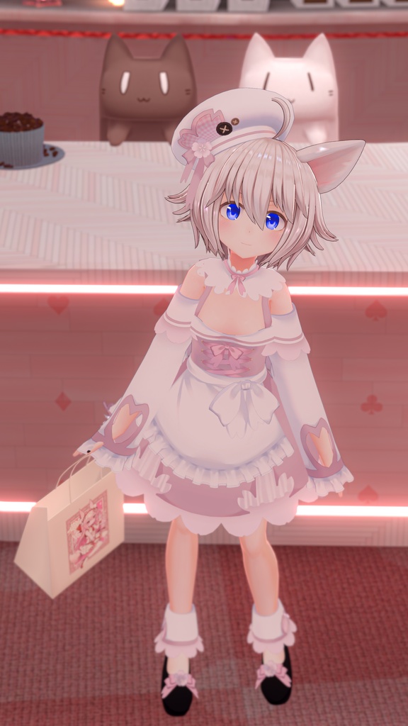 【43アバター対応】サクラメイド【パーティクル付き】