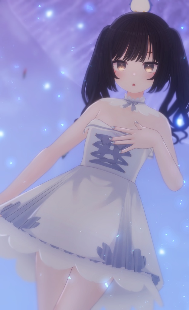 【43アバター対応】サクラメイド【パーティクル付き】