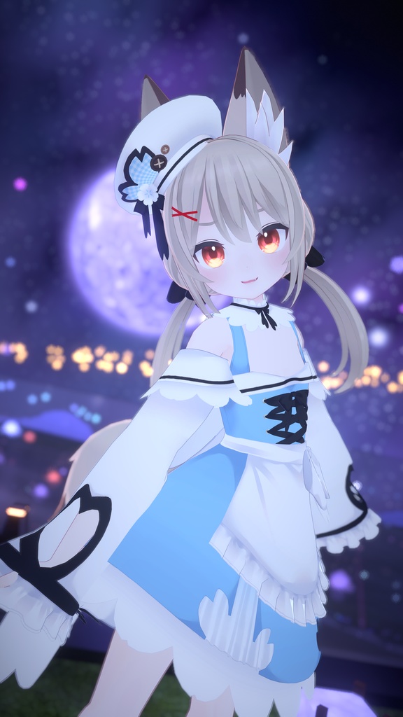 【43アバター対応】サクラメイド【パーティクル付き】