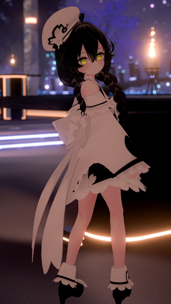 【43アバター対応】サクラメイド【パーティクル付き】