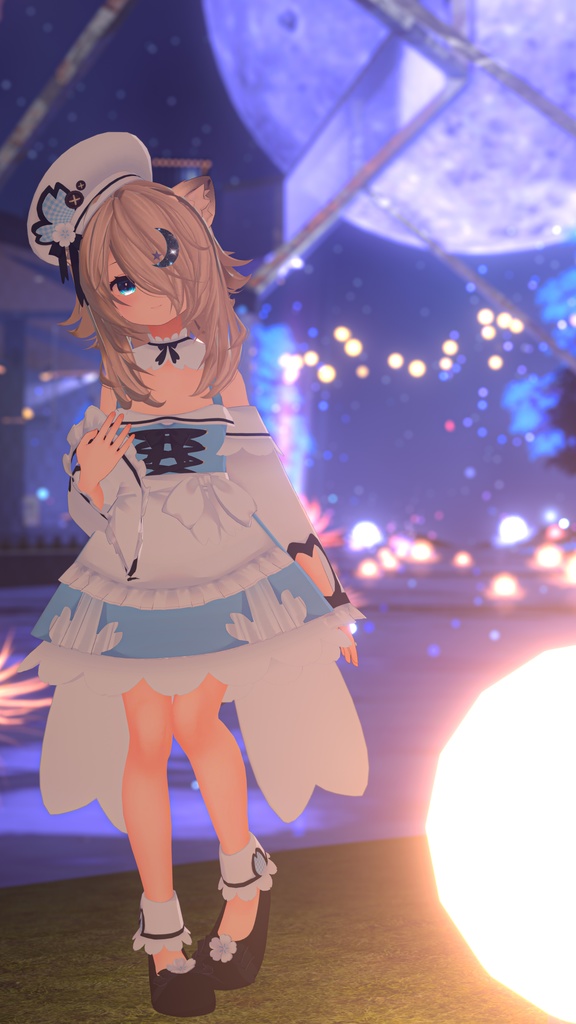 【43アバター対応】サクラメイド【パーティクル付き】